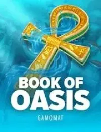 book of oasis slot logo